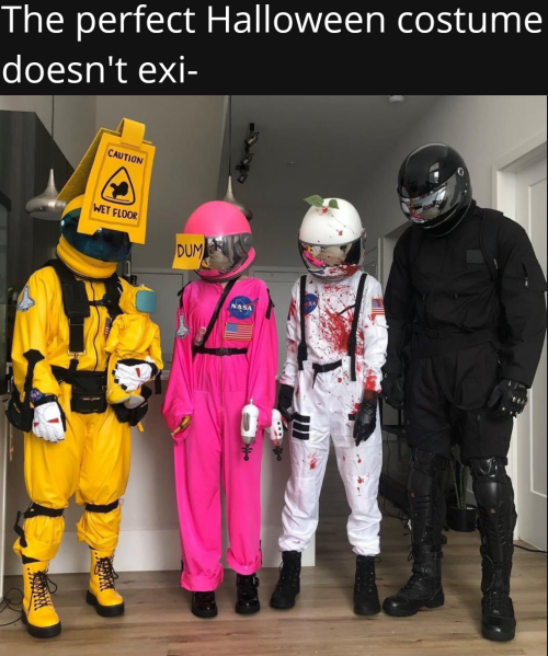 fallencrowkarma:omghotmemes:Perfection 100Please yall add the source. The yellow and pink suits were