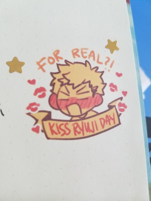 Happy Ryuji Day~! From the p5 planner