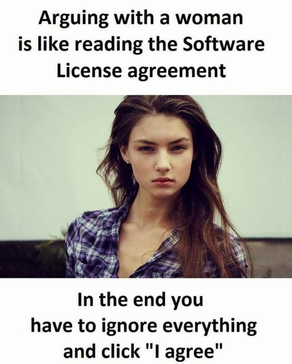 forherworship: maleinferior:  I agree.  Me too 