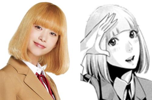 Female cast of Prison school drama (Chiyo and Hana are so cuuuute)