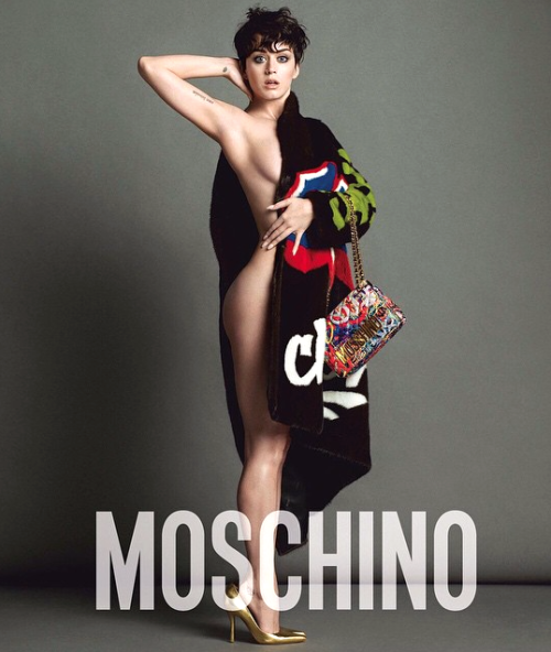 : Katy Perry - Moschino’s Fall 2015 Campaign.