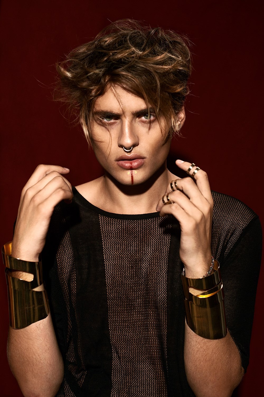 ohthentic:  mansexfashion:  Photographer: Can Büyükkalkan Model: Semih Metin Demirkan
