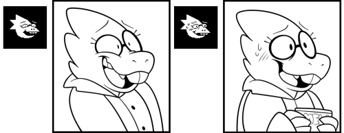 karpetshark:  did u guys know that alphys makes rly good faces 