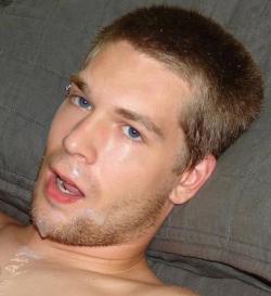 cumdumpguys:  My load looks GREAT on you, boy!