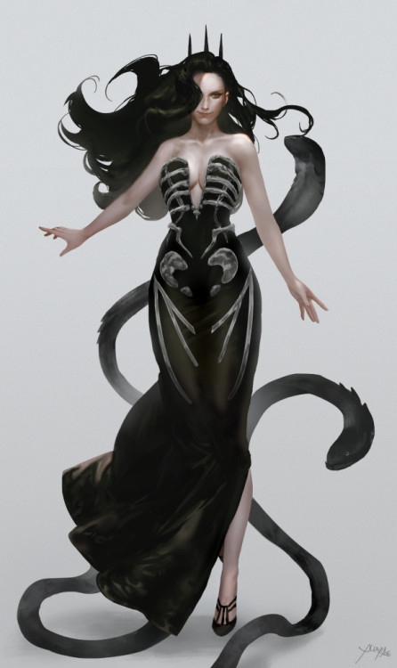 tomjogi:  “Witch” by ALLE PAGE 