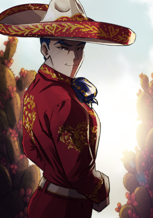 No one asked for it, but I kinda went crazy thinking about ADAM in a charro costume instead of a mat