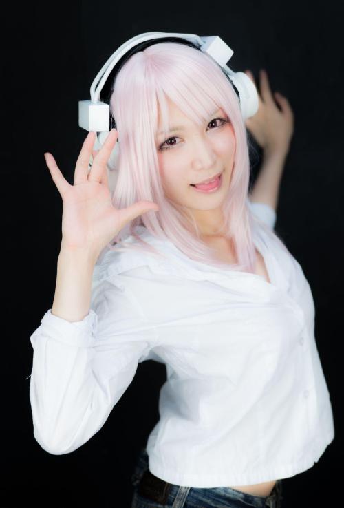 Super Sonico Cosplay (Le Chat) 2-2