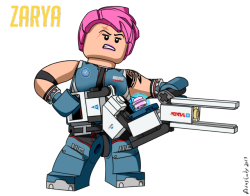 avastindy: Here’s Zarya from Overwatch