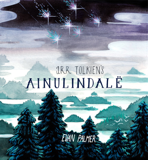 thranduilandhisswagstag:stoneofthehapless:evanpalmercomics:Part 1 of J.R.R. Tolkien’s The Ainulindal