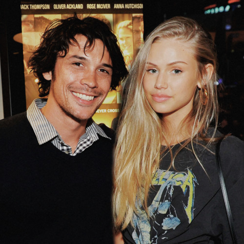 thcfinalgirl:Bob Morley & Scarlett Leithold