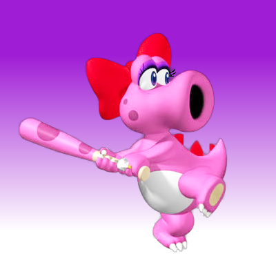 puddletumbles:  spookyhouse:  swaggaraptor:  throh:  theroguefeminist:  rachelreine:  ☆ ❤ Birdo ❤ ☆  Her name’s Birdetta guys. She’s actually a canon trans character by nintendo and many players insist on calling her by her “real” name