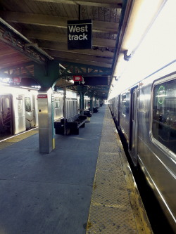 wanderingnewyork:  The Pelham Bay Park Station on the No. 6 Line.