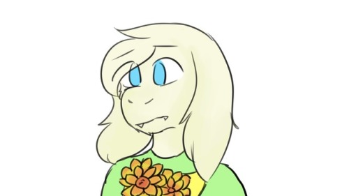 asriel-dreamers:i drew a petaltale asriel!!