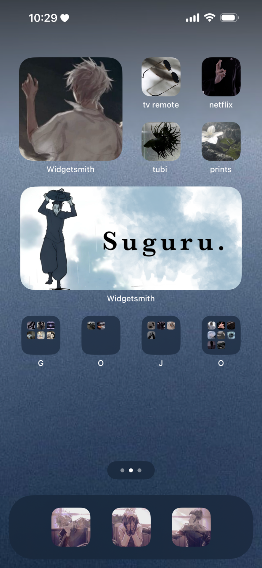 I Finished My Phones Lock Screen And Home Screen 