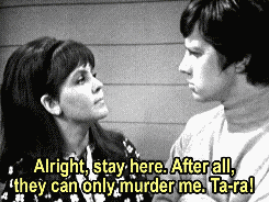 cleowho:“After all, they can only murder me. Ta-ra!”The Faceless Ones - season 04 - 1967