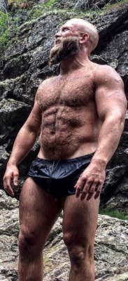 hairy chest - sexy muscle - mature men