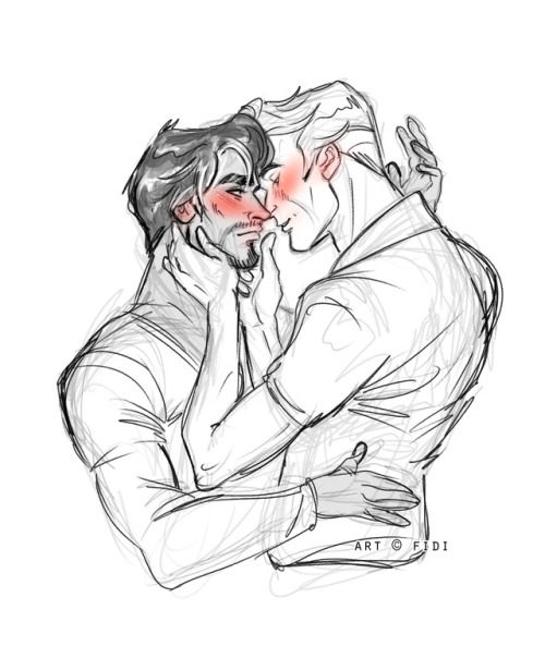 Gay Dads &amp; Cute Blush™ I want them happy (kinky but happy).