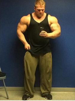 Needsize:  Even Dressed He Is A Monster.brandon Beckrich  Which Makes Him Even More