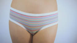 pantybaby:  rainbow stripe cheekies // aerie
