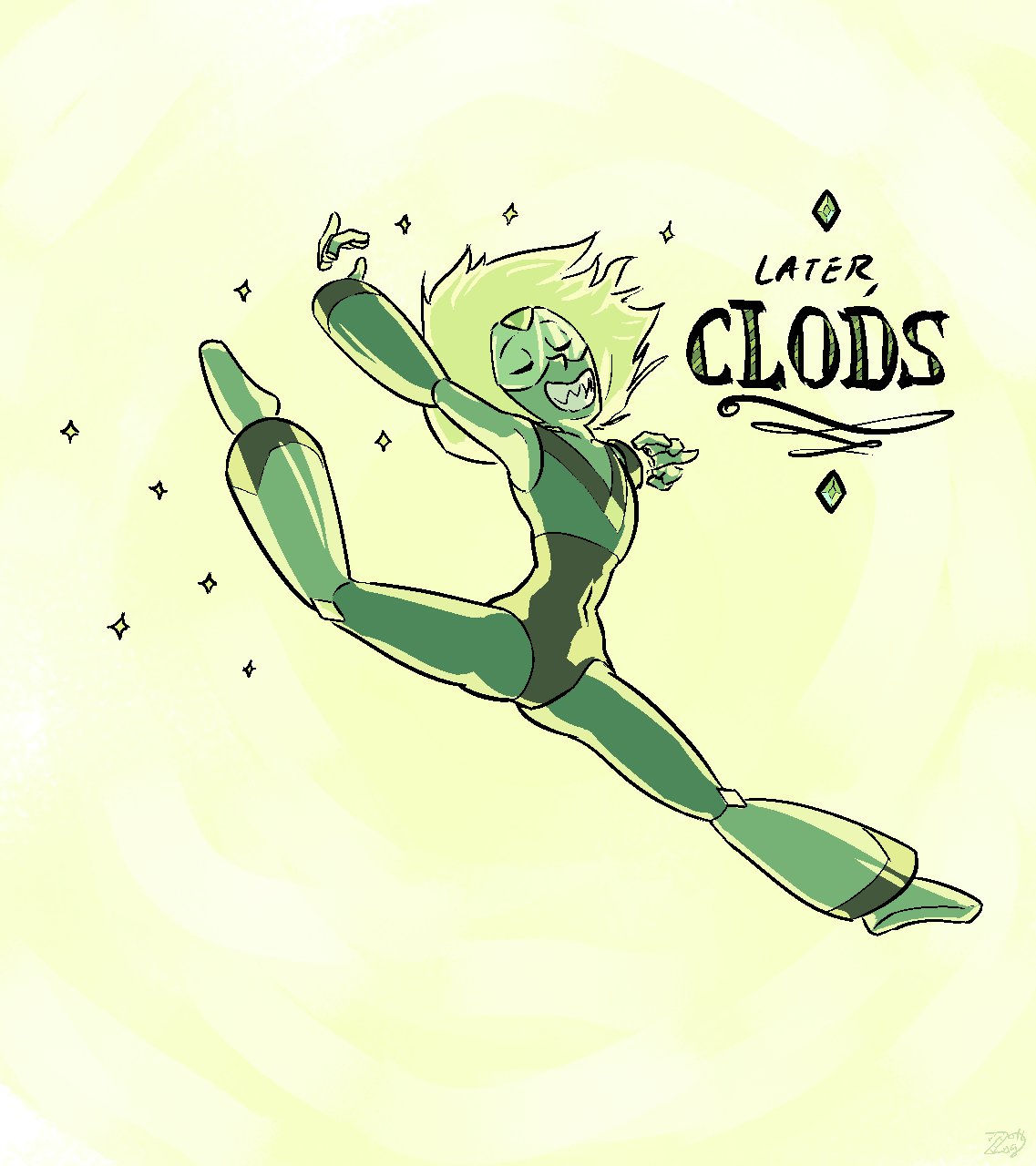 zottgrammes:  We’re no match for those Homeworld Hops!!!Inspired by Peridot’s