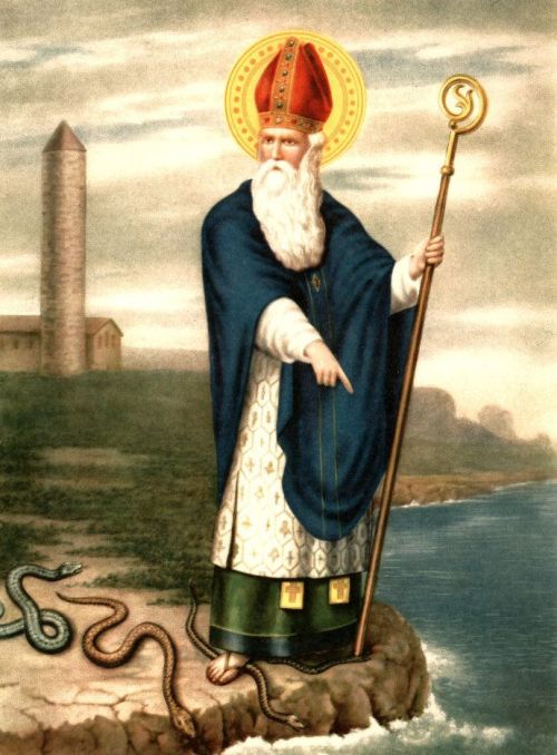 theraccolta:St. Patrick Banishes the Snakes from Ireland