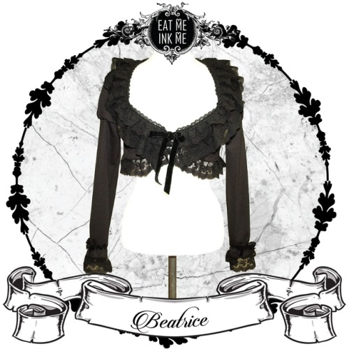 Beatrice bolero now available (more sizes coming soon!)