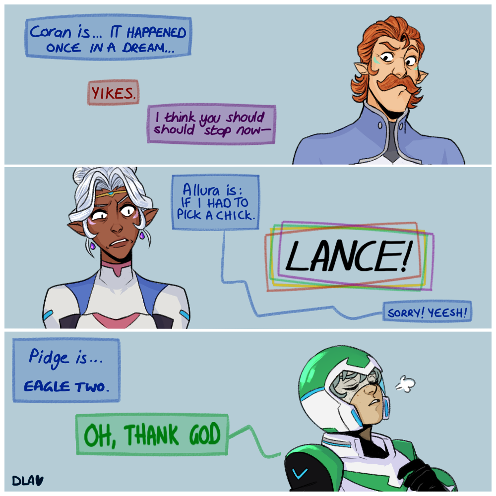 cindersart:   these names aren’t gonna stick lance :( + bonus shiro: 