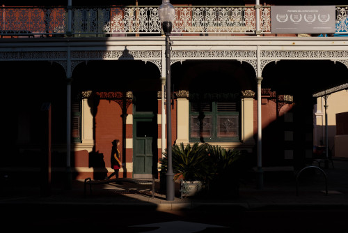 setting light in Fremantle