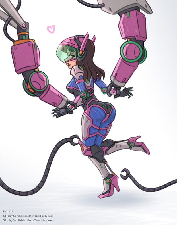 DVA Robot Dollication 3 Uh-oh Dva&rsquo;s mech is going haywire and is going