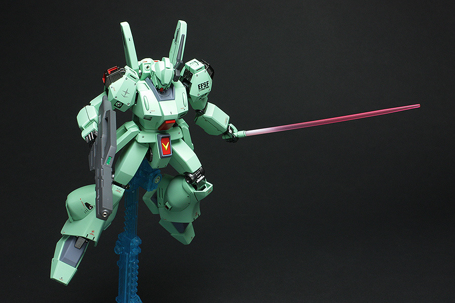 gunjap:  P-Bandai HGUC 1/144 RGM-89R Jegan A Type (F91 Ver.) PAINTED BUILD PHOTO