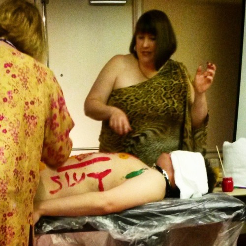 XXX Wax play demo with #madamelynn at #domconla. photo