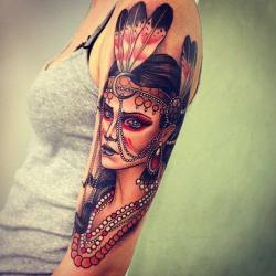 Oh WOW! Tattoo by Tom Bartley, apprentice tattooist @ tattooed warrior tattoo studio, Brisbane