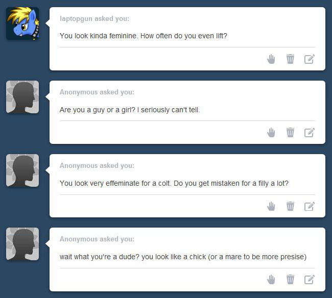 &hellip;I wish this cutie would at least get out of denial. &lt;w&lt;