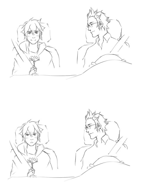 kaciart:   Patreon | Ko-Fi  -   So Noct got chased by a mob of girls and ducked into the first open door after turning a corner and whipped the sign Proms like ‘I hope youre not planning to rob the place - a florist is hardly a lucrative target’ Keep