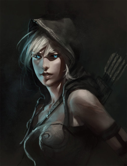 we-are-rogue:  Dark Elf by Butjok