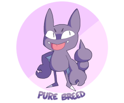 peabug:  i can’t remember the last time i drew something that wasn’t humanoid but I HAD TO HOPE ON THE POKEMON VARIATION TRAIN for my favorite garbage child gligar