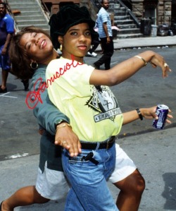 90shiphopraprnb:  Queen Latifah and MC Lyte