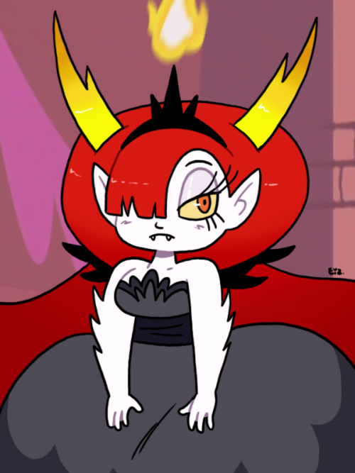 eyzmaster: Star vs the Forces of Evil - Hekapoo 18 by theEyZmaster  Funeral H-Poo. Black suits her too.    <3 <3 <3 <3 <3