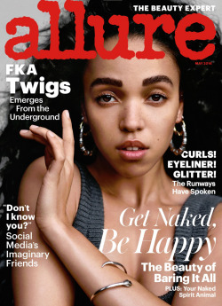 luvtahliahcom:  FKA twigs Allure Magazine May 2016 Scans 