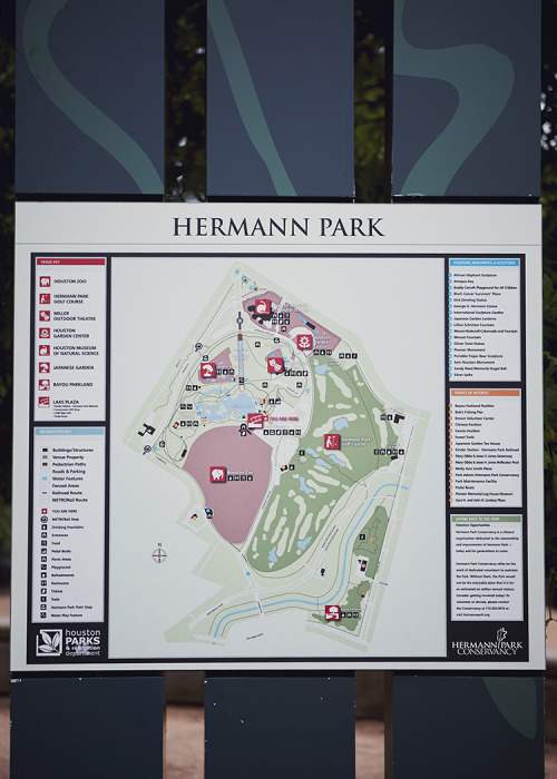 Hermann Park&hellip; Hermann Park is an expansive 445 acre park located near Houston&rsquo;s