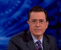 drunkonstephen:Stephen Colbert on not being named one of Maxim’s Hot 100 this year.