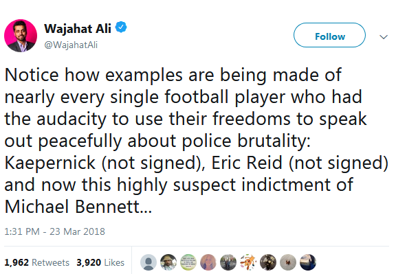 Michael Bennett Arrested for Running Over Disable Woman During Super Bowl | BSO