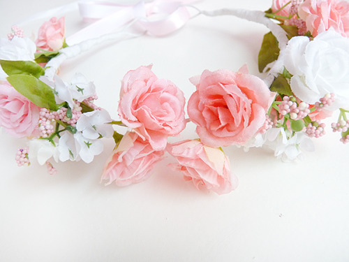 dolldear:♡ new flower crown available for purchase ♡