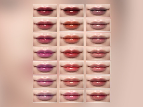 Lipstick 022 • Female• Toddler to Elder• 22 colors• Compatible with sliders• HQ compatible T.O.UDo n