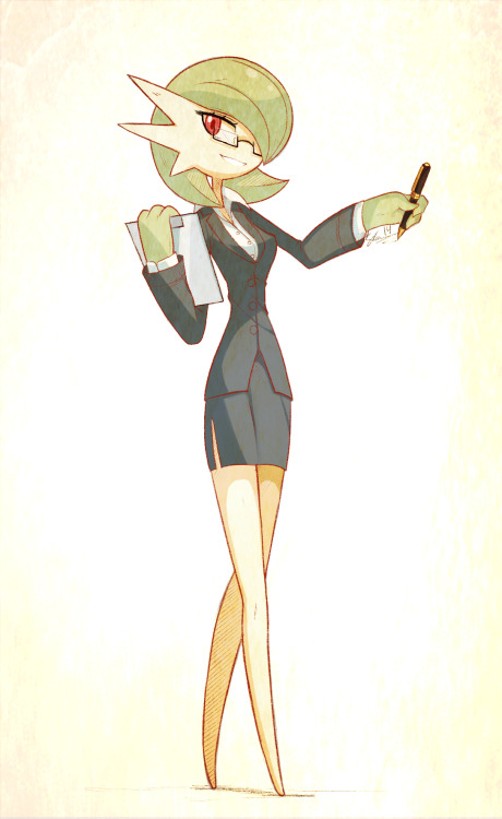 yuki-menoko: I’ve wanted to draw this for a long timeGardevoir in different dress styles! uvu