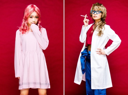 worldfullofcosplayandfashion:Gurren Lagann Stage Play’s Cast Photographed in Costume  