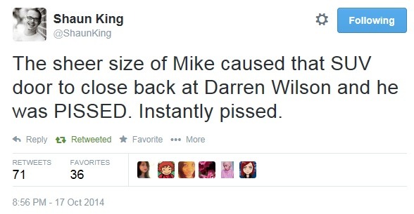 iwriteaboutfeminism:  If only he had kept driving away…   Remember this?