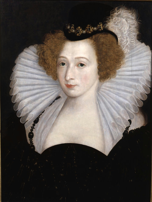 Portrait of a woman, French School, 1590s