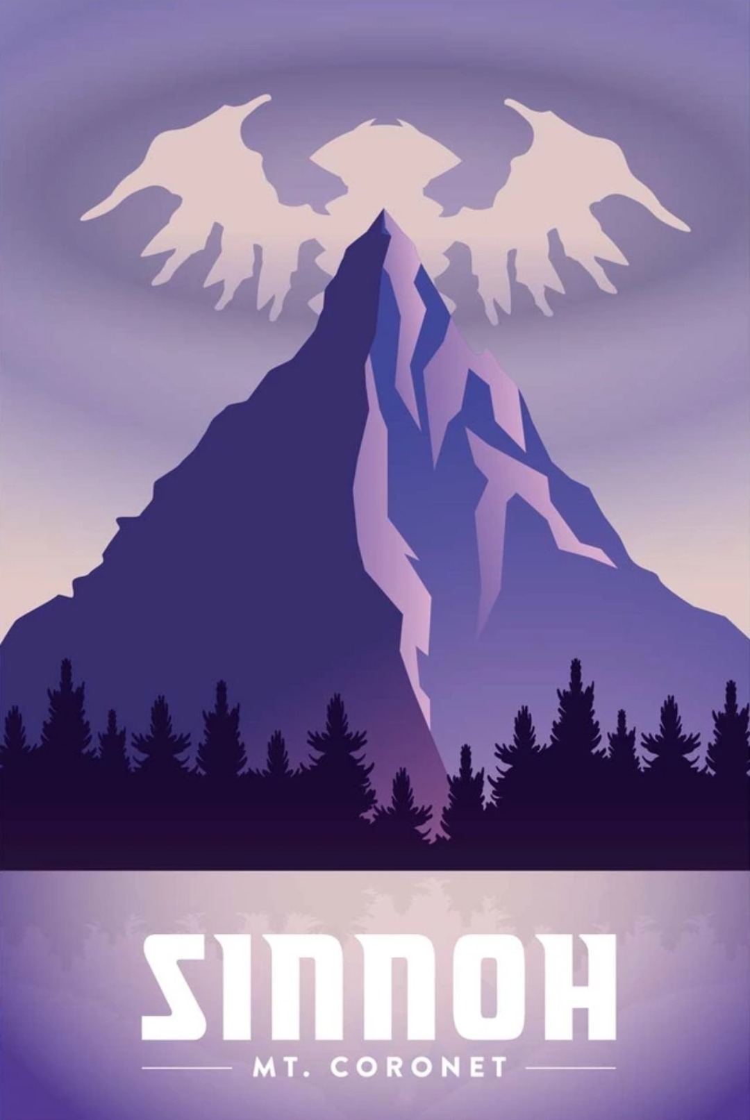 Galar Region Destination Pokémon Poster