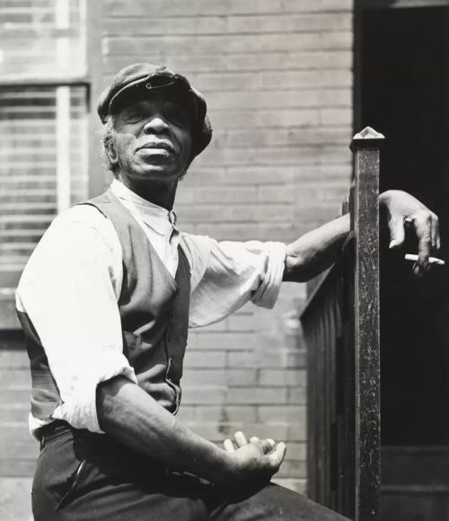Ann Cooper.  Harlem Janitor, 1947.   
